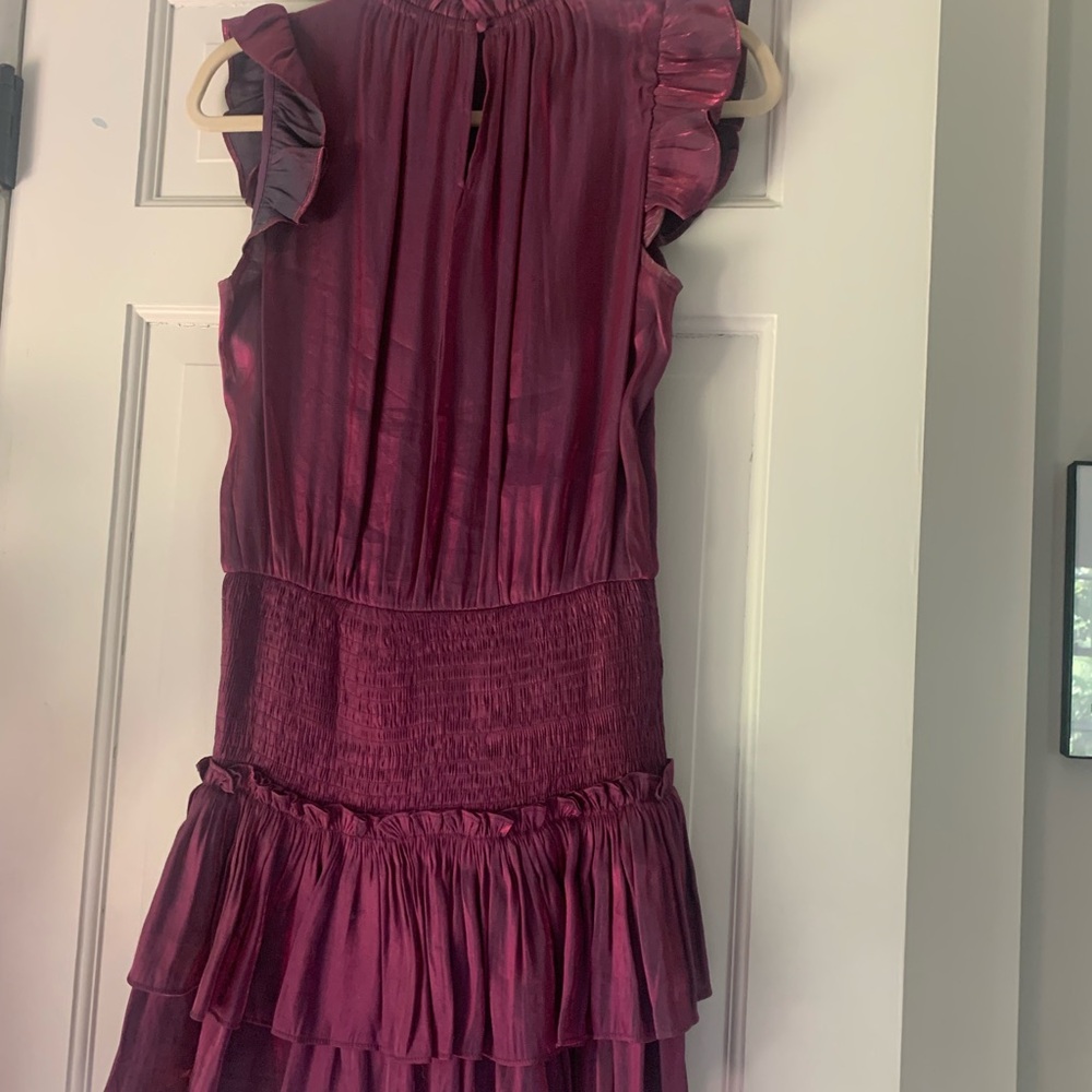 Mini purple dress - Picture 3 of 3
